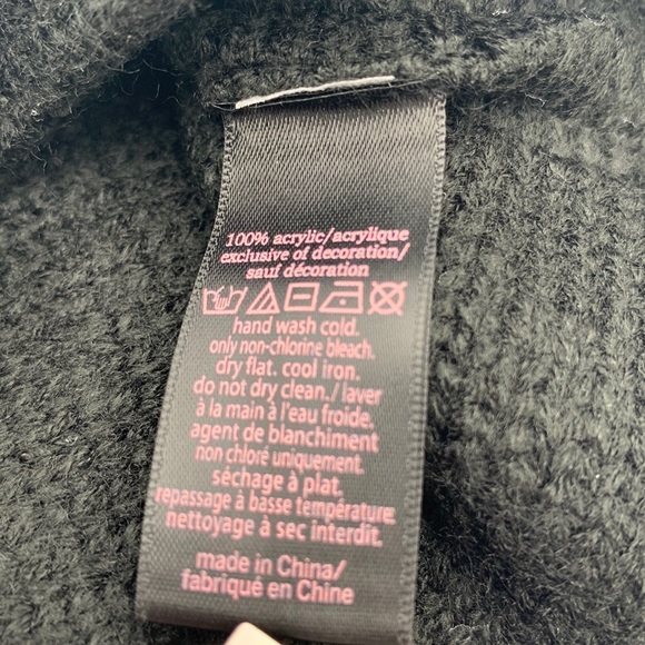 Victoria’s Secret Black Embellished Ear Warmer Headband - Picture 6 of 11